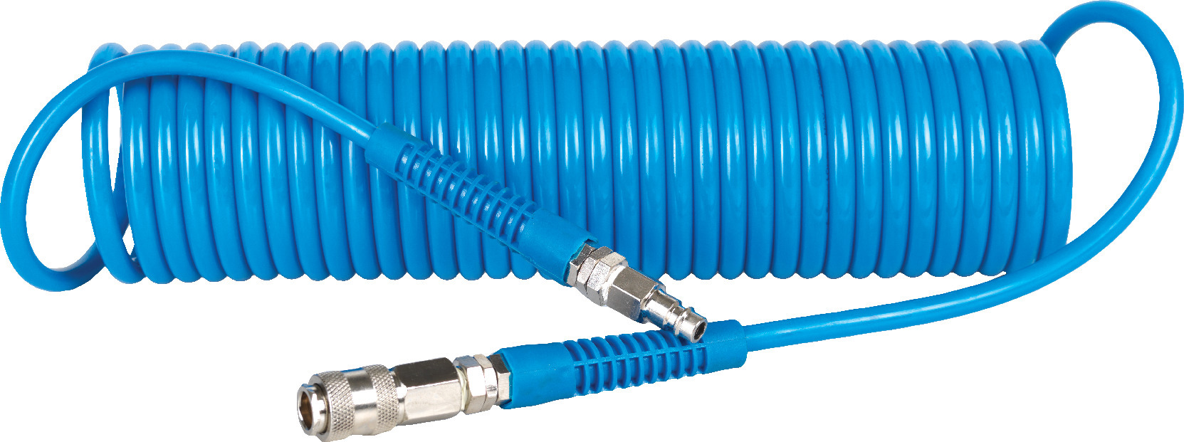 KOMPRESSOR SLANG SPIRAL PU 10MMFT 6,5X10 MM NIPPEL KOPPLING - MFT