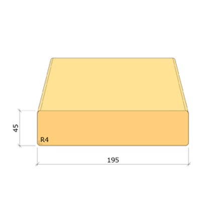 45X195 K-VIRKE C24 IMP NTR/A 4,2M