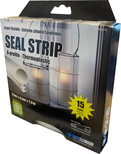 O-LIST, SÅGSPÅR,THERMOPLASTIC VIT, 8 MM X 8 MM X 7,5 M