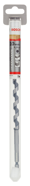 Borr från Bosch i förpackning, märkt "10 mm".
