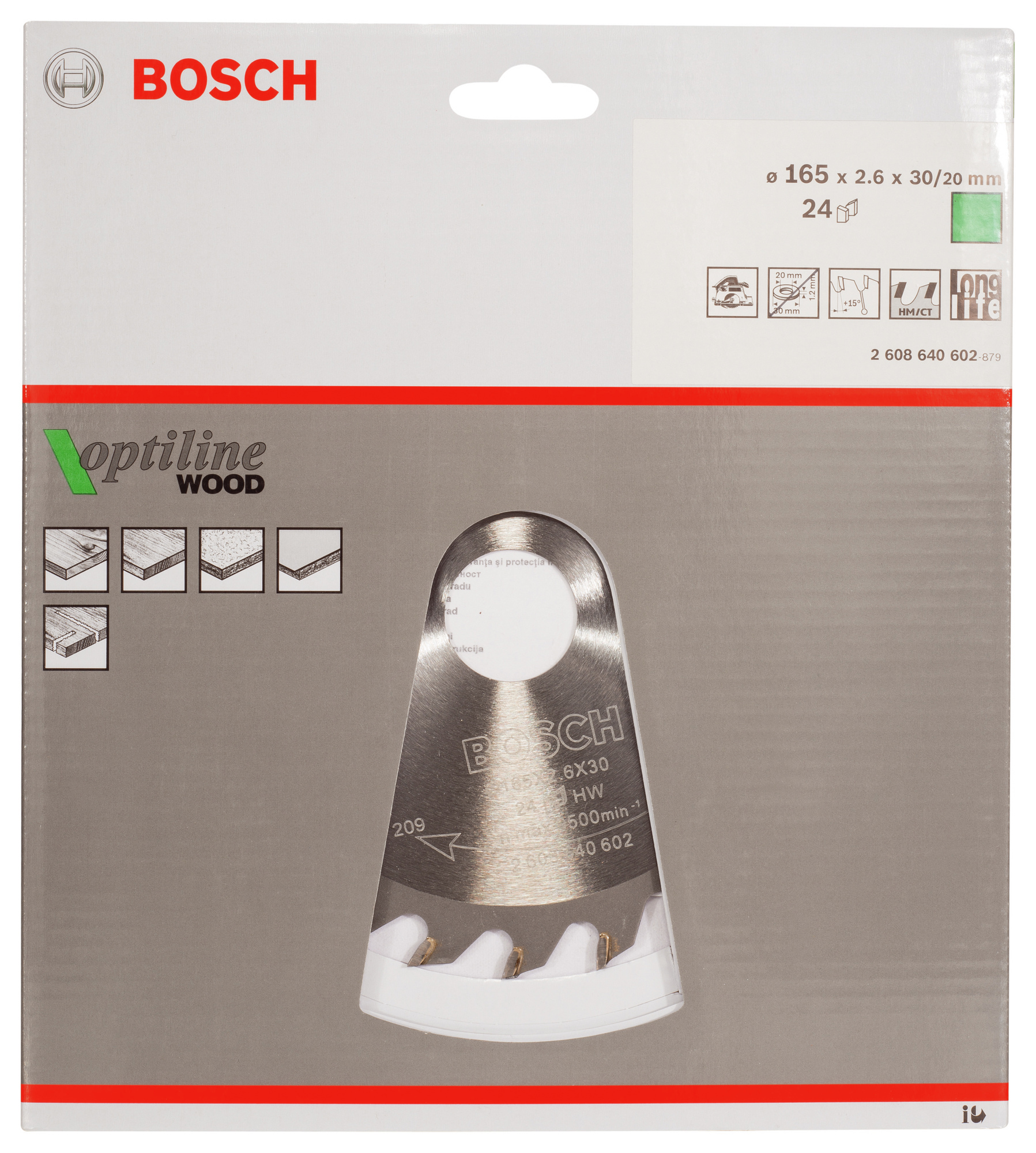 CIRKELSÅGKLINGA BOSCH OPTILINE WOOD - Bosch