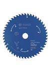 Cirkelsågklinga i blått, med varumärket "BOSCH" och text på framsidan.