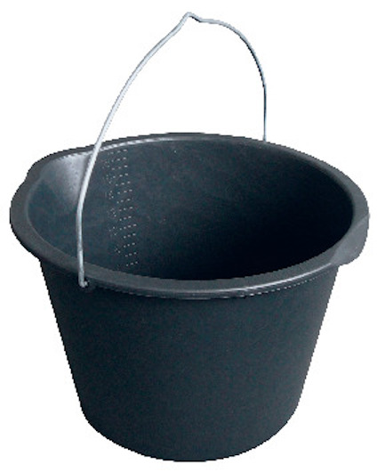 MURBRUKSHINK PLAST 20 L SVART