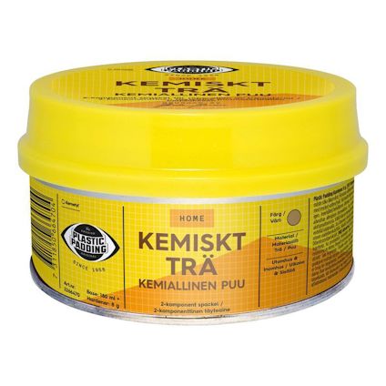 SPACKEL KEMISKT TRÄ 180ML PLASTIC PADDING KEMISKT TRÄ