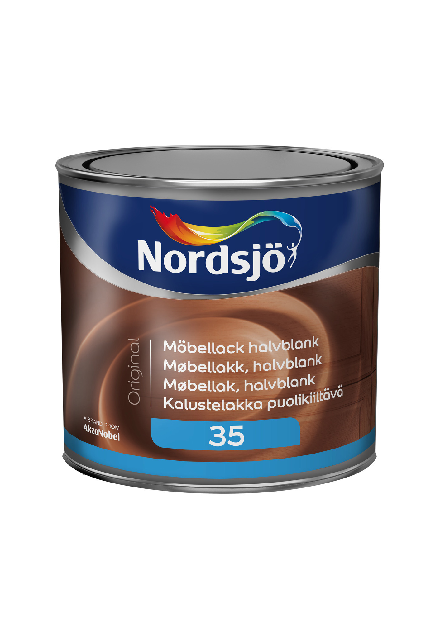 MÖBELLACK ORIGINAL HALVBLANK NORDSJÖ INOMHUS - Nordsjö