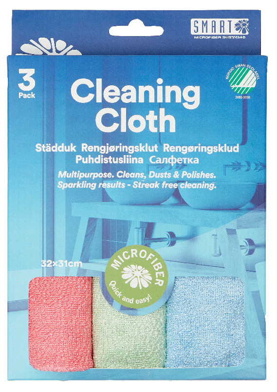 STÄDDUK MICROFIBER 3-PACK - Smart