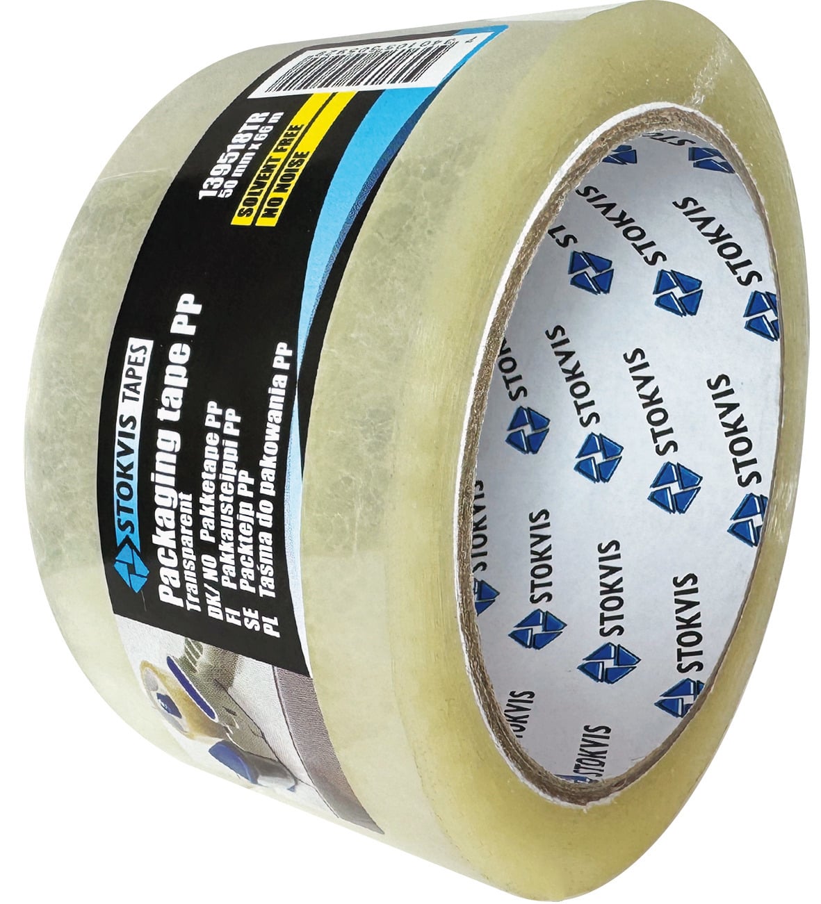 PACKTEJP PP, TRANSP. NO NOICE 50 MM X 66 M - 
