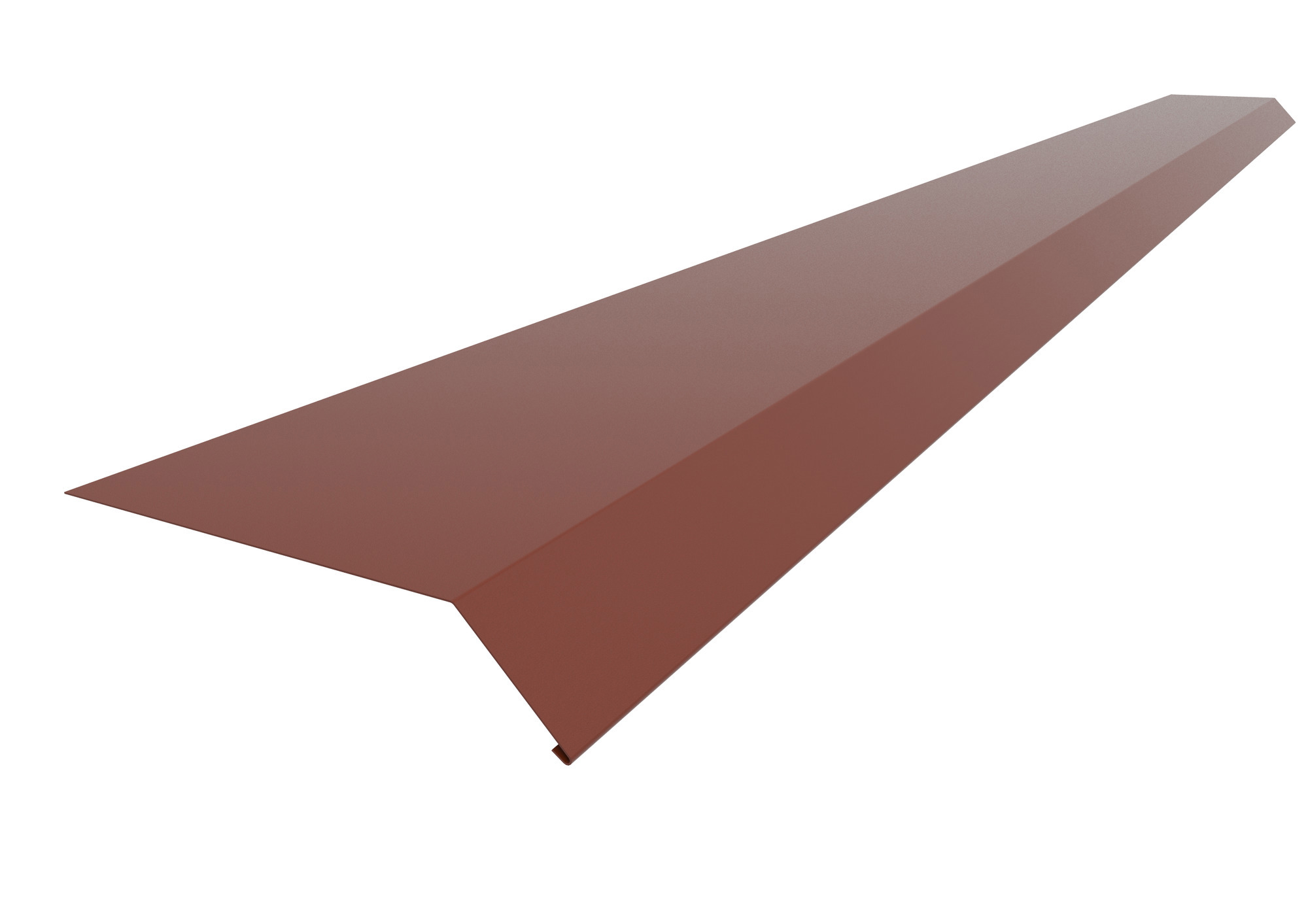 FOTPLÅT FOTP FÖR TAKFOT TEGELRÖD 742 50X2000MM - Lindab