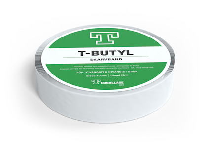T-BUTYL SKARVBAND 40 X 1,5 MM X 20 M