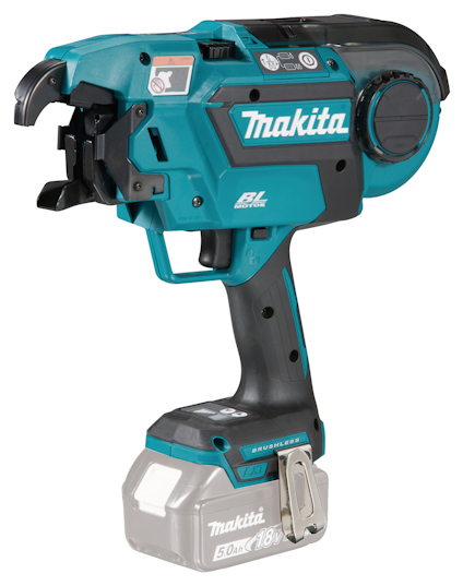 Sladdlös Makita verktyg med BL-motor och 18V batteri.