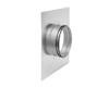 VÄGGSTOS TVILU VENTILATION GALVAD 100MM