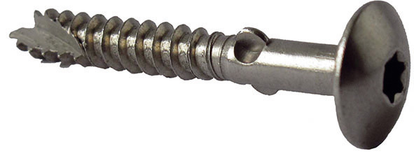 FASADSKRUV SCR-WW 4,9X38 MM 250 ST/PKT BLANK - Swisspearl