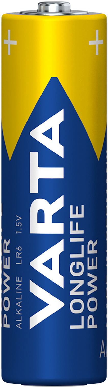 BATTERI VARTA LONGLIFE POWER ALKALISKT LR06/4906 AA 1,5V 4ST