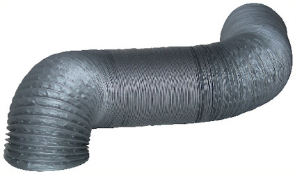 KÖKS-/VENTILATIONSSLANG 130X1500 MM GRÅ