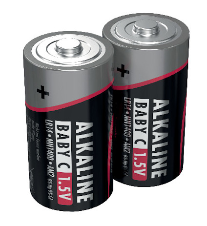 BATTERI C/LR14 1,5V 2-PACK