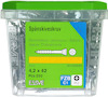 Plastförpackning med spånskiveskruv från Essve, märkning 4,2 x 42, 250 st.