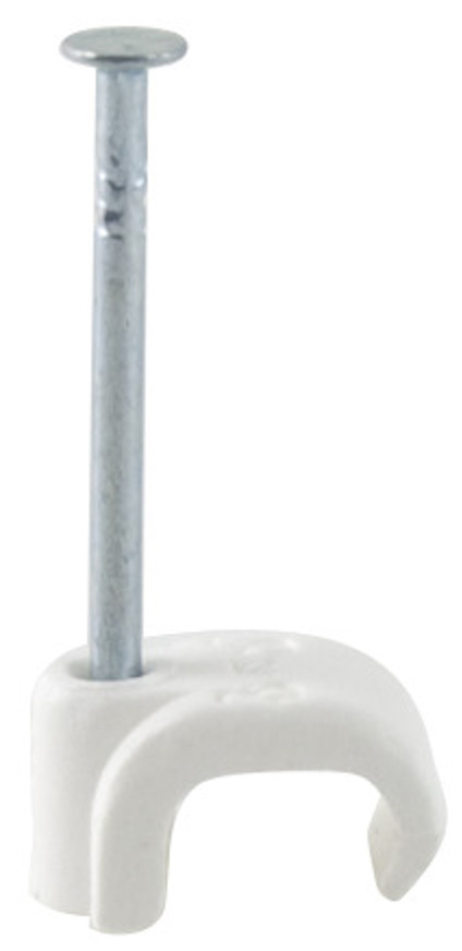 LEDNINGSHÅLL 3X5 OVAL VIT 20 ST PÅSE