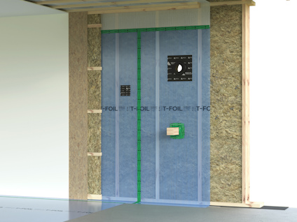ÅNGSPÄRR, T-FOIL ROBUST, PLAN 600 MM X 25 M