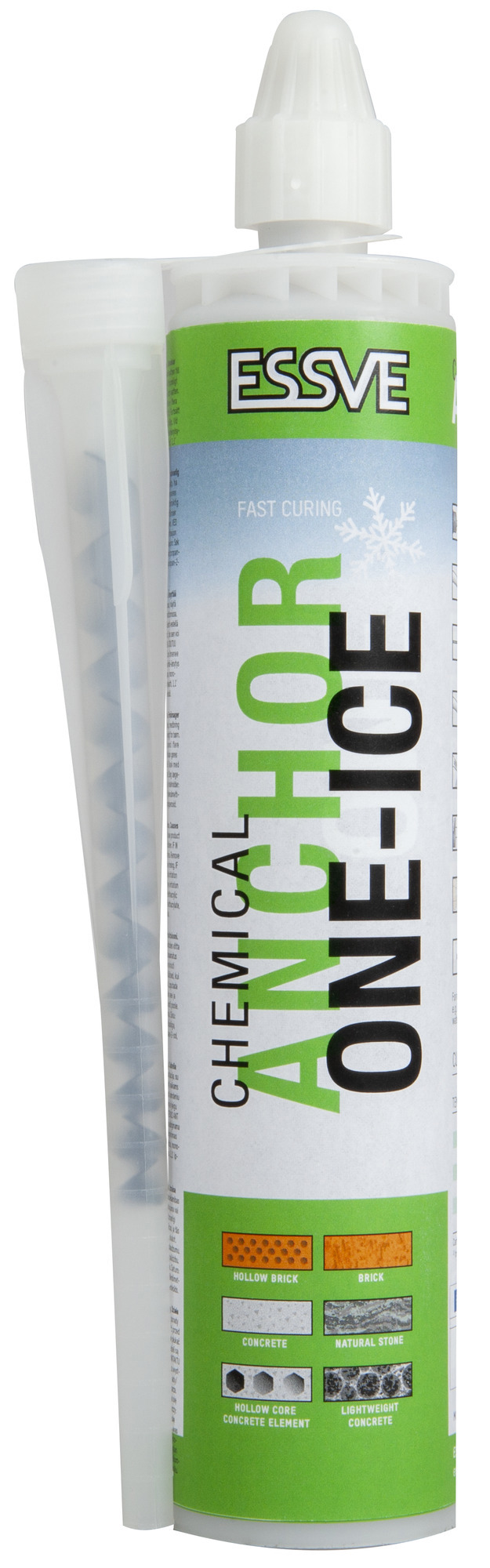 ANKARMASSA ONE-ICE VINTER CE/ETA FÖR SPRUCKEN BETONG 300ML - ESSVE