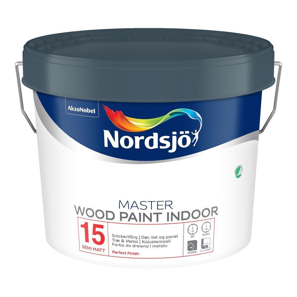 SNICKERIFÄRG MASTER WOOD 15 BC NORDSJÖ INOMHUS - Nordsjö