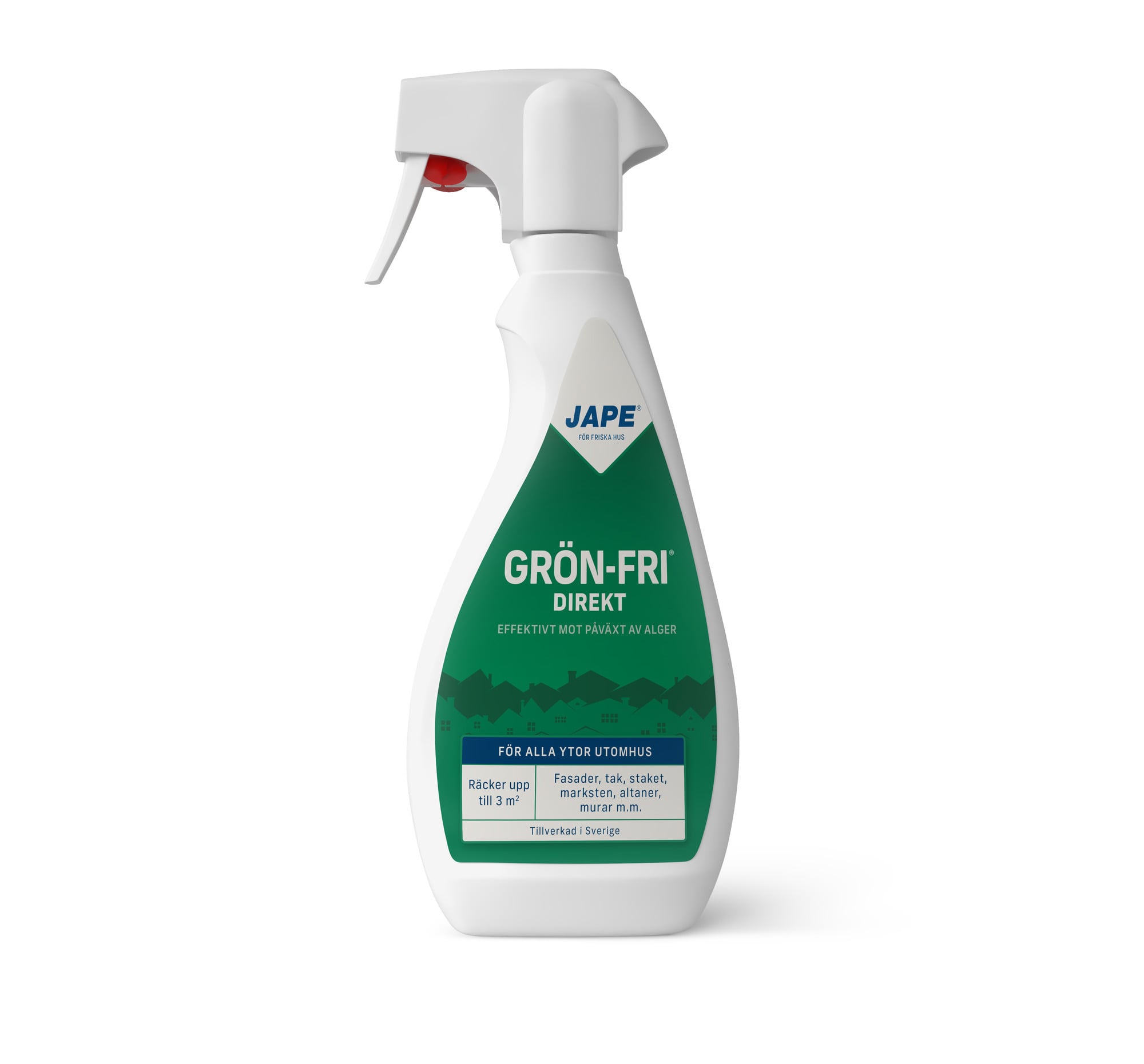 BEKÄMPNINGSMEDEL GRÖN-FRI 0,5LSPRAY BIOCID DIREKT - Jape Produkter