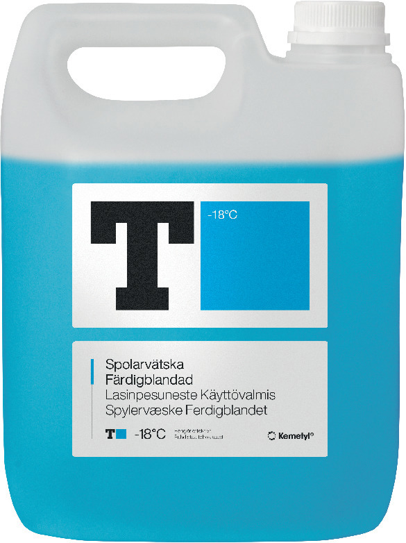 T-BLÅ SPOLARVÄTSKA FÄRDIGBLANDAD - Kemetyl