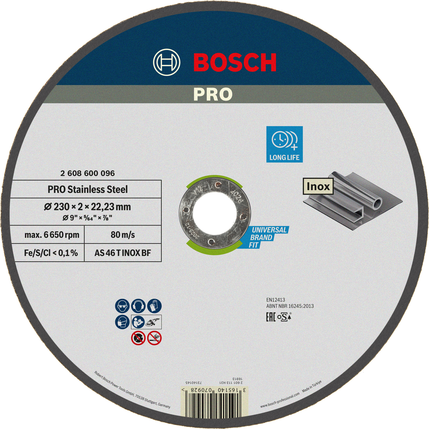 KAPSKIVA BOSCH EXPERT FOR INOX - Bosch