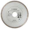 Rundt kakel- och klinkerskärningsblad med Bosch-logotyp och specifikationer tryckta på ytan.