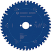 Rund sågklinga med blå yta, märkt "Bosch Expert Wood", 216x30 mm, 48 tänder.