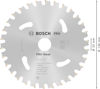 Rund sågklinga med Bosch-logotyp, 20 mm centrumhål, 136 mm diameter, 5400 rpm. Markeringar och materialindikatorer synliga.