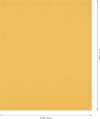 Rektangulär, gul slippapper med måtten 230 mm x 280 mm.
